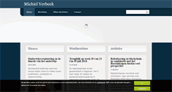 Desktop Screenshot of michielverbeek.nl