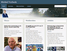 Tablet Screenshot of michielverbeek.nl